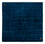 Tappeto Gabbeh - Indus quadrato  - 261 x 246 cm - blu scuro