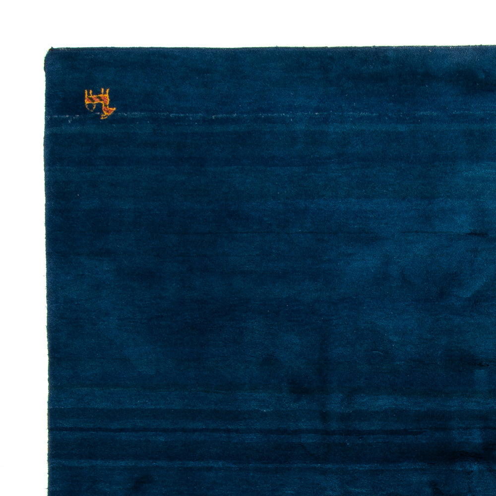 Tappeto Gabbeh - Indus quadrato  - 261 x 246 cm - blu scuro