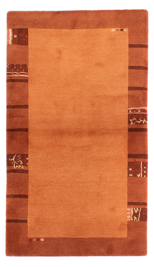Tappeto Nepal - Reale - 162 x 92 cm - ruggine