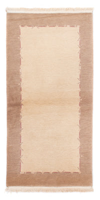 Tappeto corsia Tappeto Nepal - 175 x 89 cm - beige
