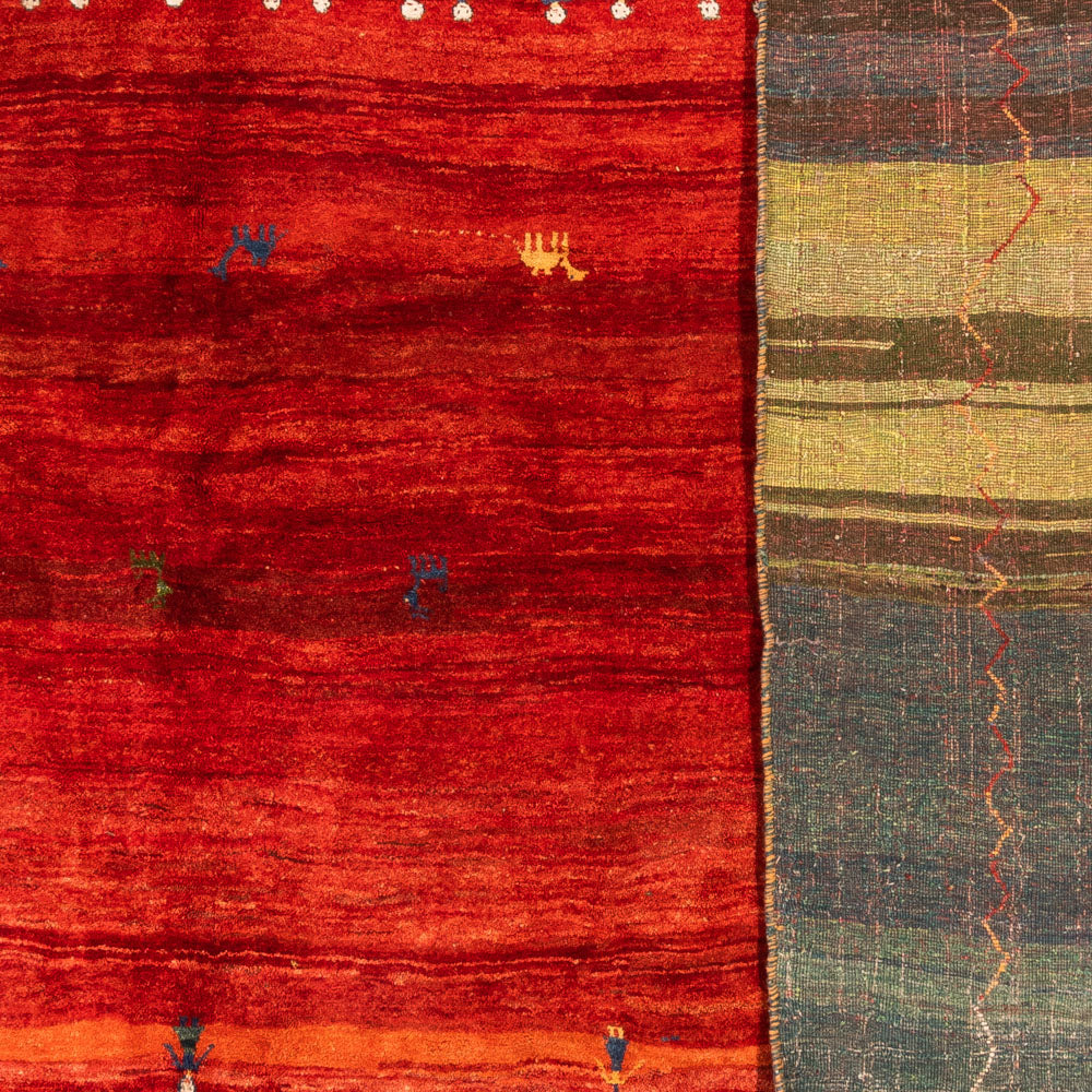 Tappeto Gabbeh - Persero - 508 x 405 cm - rosso