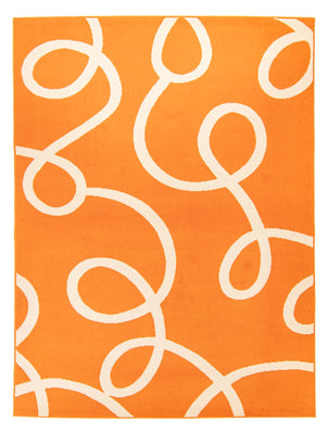 Tappeto moderno - 230 x 160 cm - arancione