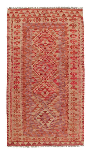 Tappeto corsia Tappeto Kelim - Splash - 185 x 101 cm - multicolore