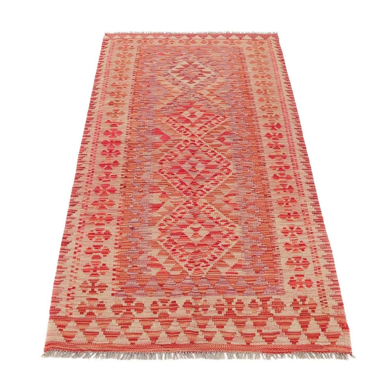 Tappeto corsia Tappeto Kelim - Splash - 185 x 101 cm - multicolore