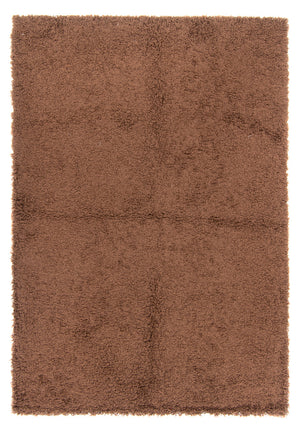 Tappeto a pelo alto - 190 x 133 cm - marrone