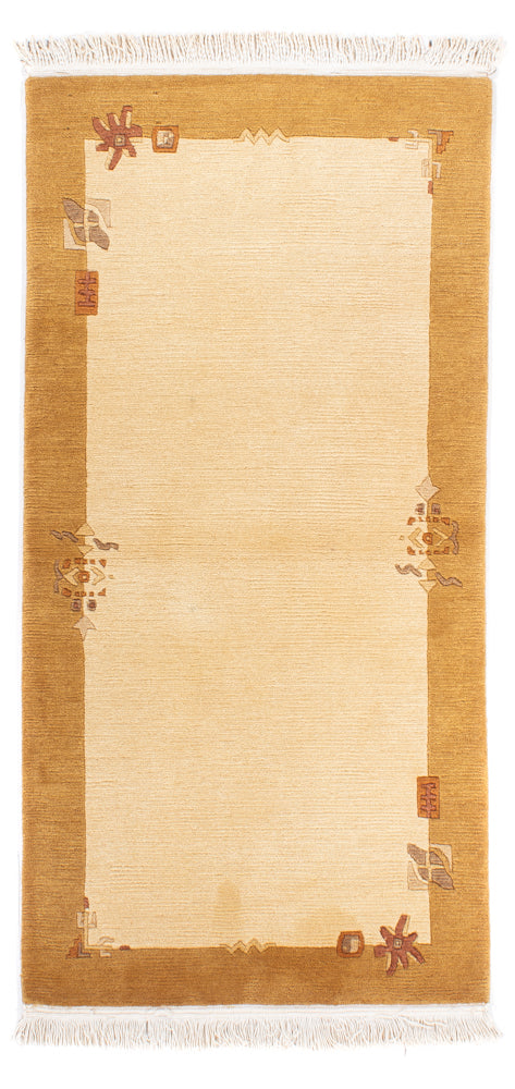 Tappeto Nepal - Reale - 138 x 71 cm - beige