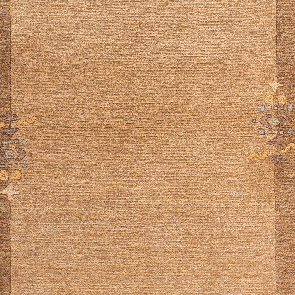 Tappeto Nepal - Reale - 143 x 71 cm - marrone chiaro