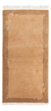 Tappeto Nepal 73x138cm - Tappeto di lana - Rettangolo / Marrone chiaro / 73 x 138 cm Rettangolo