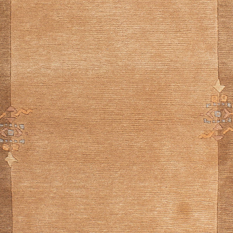 Tappeto Nepal - Reale - 138 x 73 cm - marrone chiaro