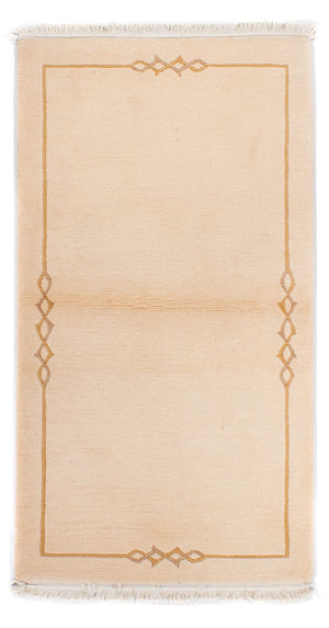 Tappeto Nepal - Reale - 137 x 73 cm - beige