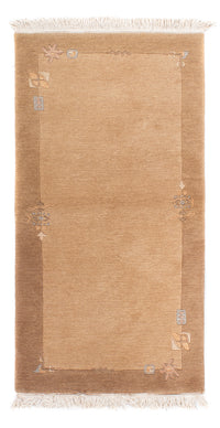 Tappeto Nepal - Reale - 141 x 73 cm - marrone chiaro