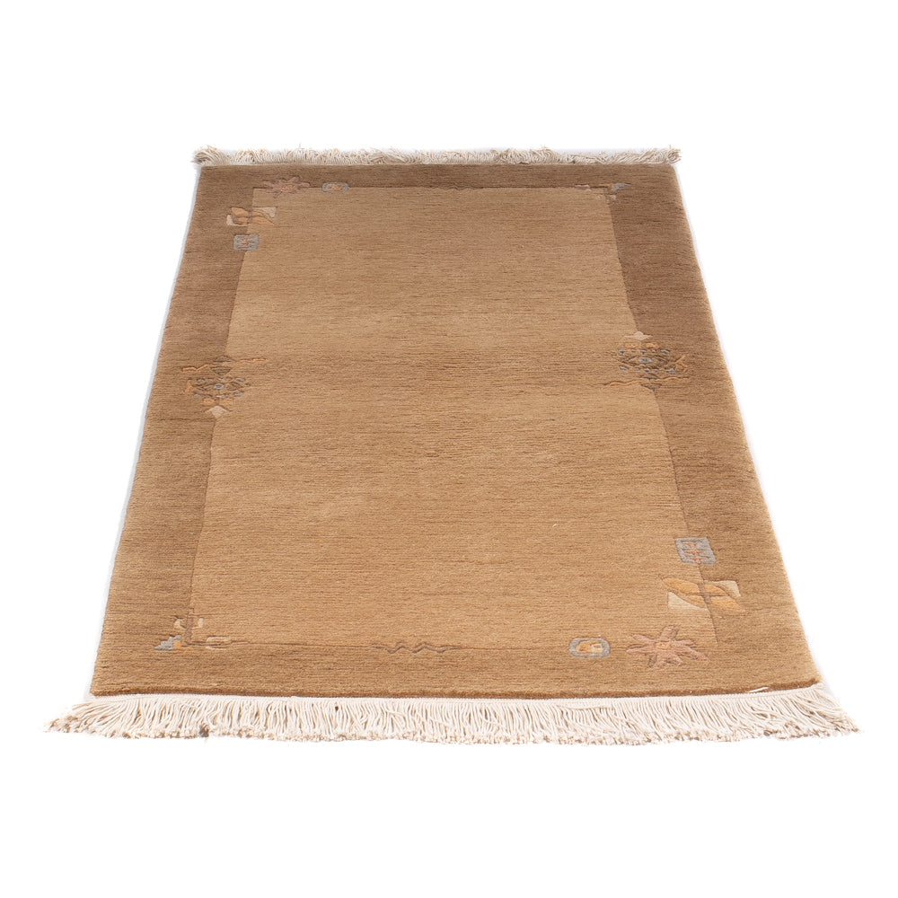 Tappeto Nepal - Reale - 141 x 73 cm - marrone chiaro
