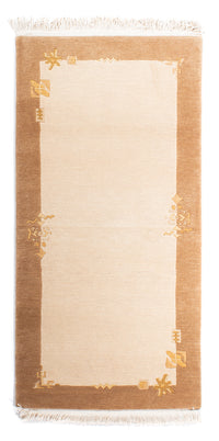 Tappeto Nepal - Reale - 143 x 73 cm - beige