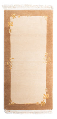 Tappeto Nepal - Reale - 144 x 71 cm - beige