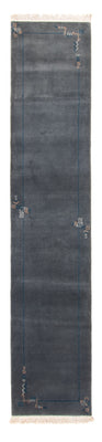 Tappeto corsia Tappeto Nepal - 343 x 73 cm - blu