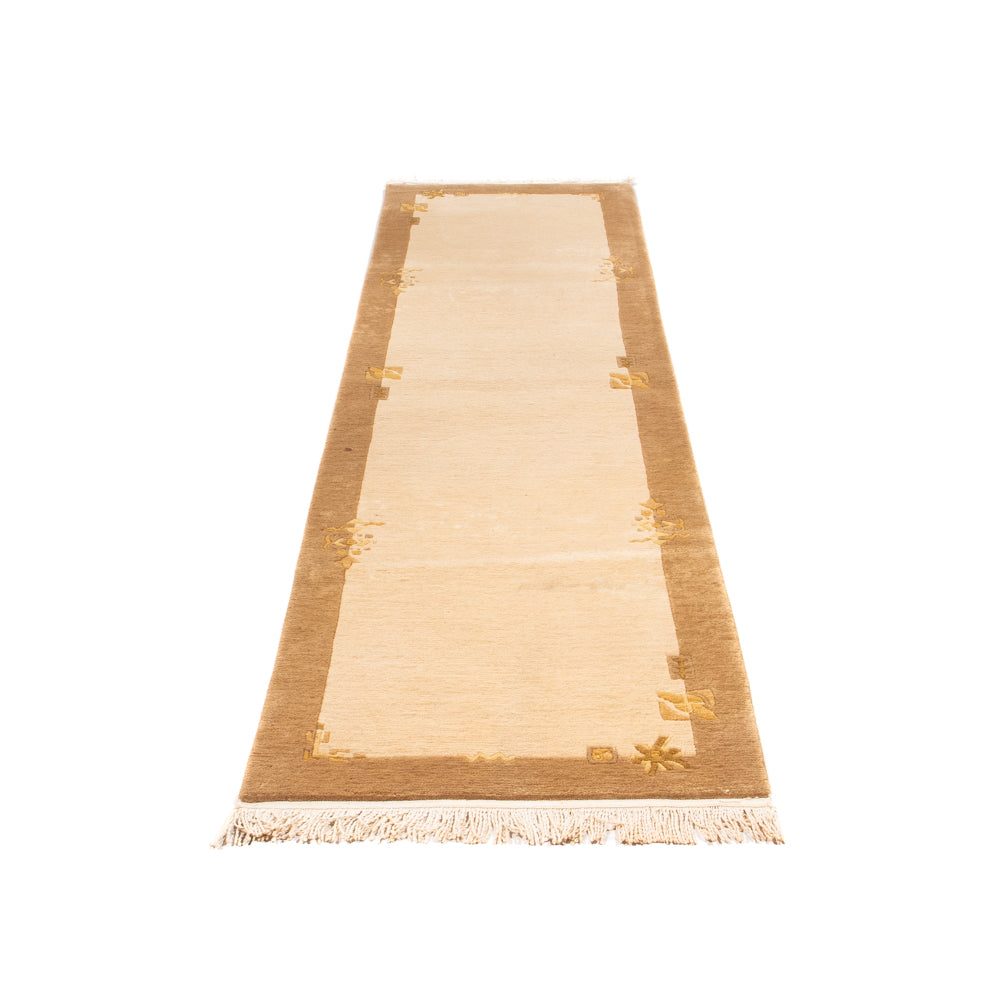 Tappeto corsia Tappeto Nepal - 263 x 70 cm - beige