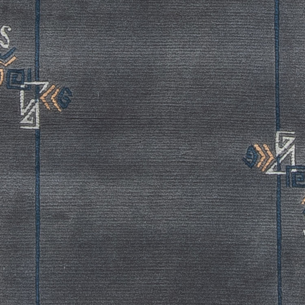 Tappeto corsia Tappeto Nepal - 330 x 71 cm - blu