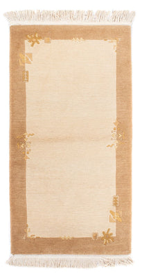 Tappeto Nepal - Reale - 137 x 71 cm - beige