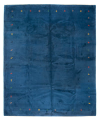 Tappeto Gabbeh - Indus - 395 x 309 cm - blu