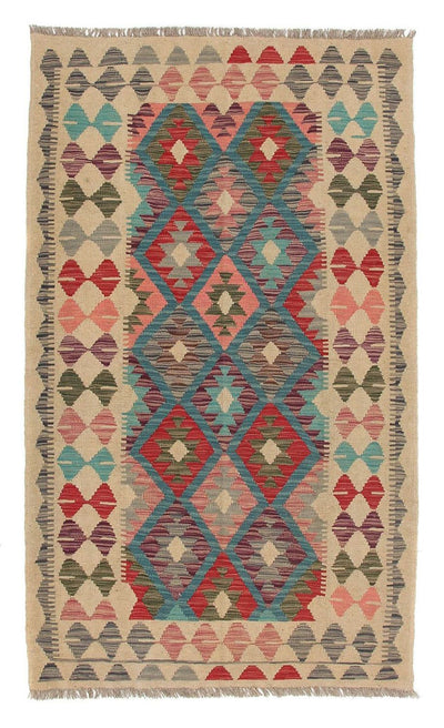 Kilim Maimana Tappeto 110x198cm - Tappeto di lana