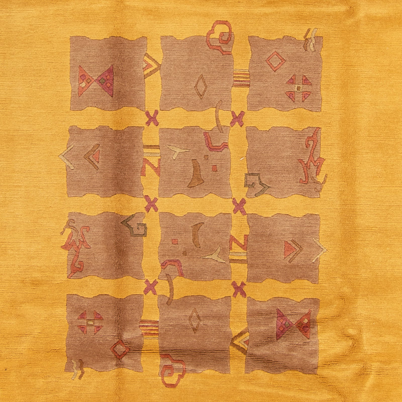 Tappeto Nepal - Reale - 355 x 256 cm - oro