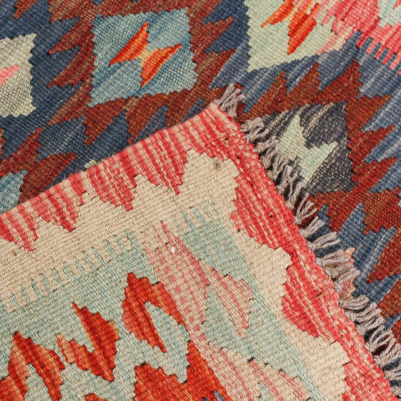 Tappeto Kelim - Splash - 185 x 126 cm - multicolore