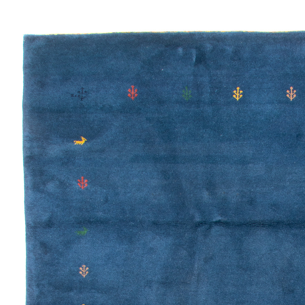 Tappeto Gabbeh - Indus - 394 x 297 cm - blu