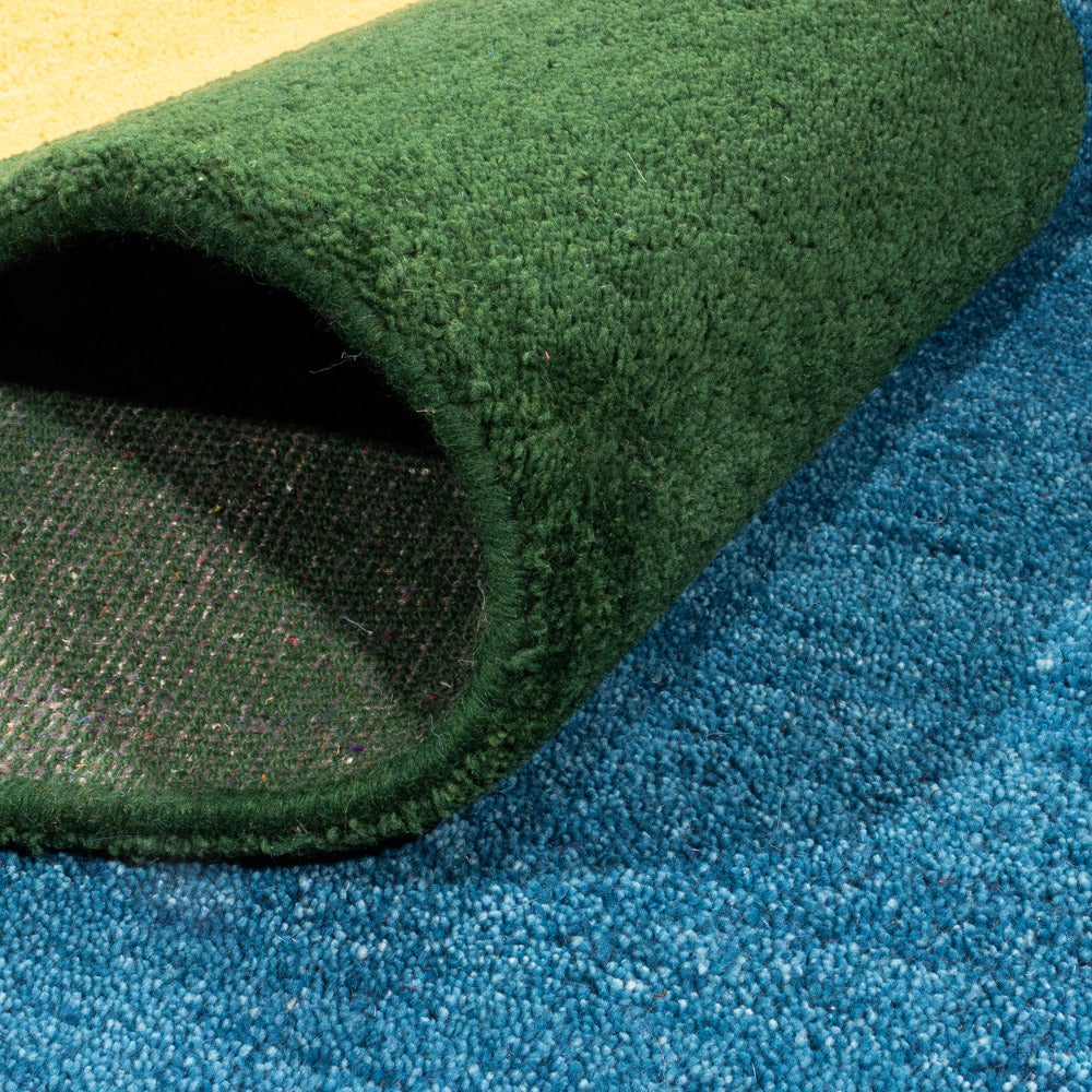 Tappeto Gabbeh - Indus - 397 x 285 cm - blu