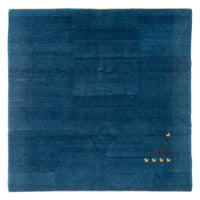 Tappeto Gabbeh - Indus quadrato  - 254 x 251 cm - blu