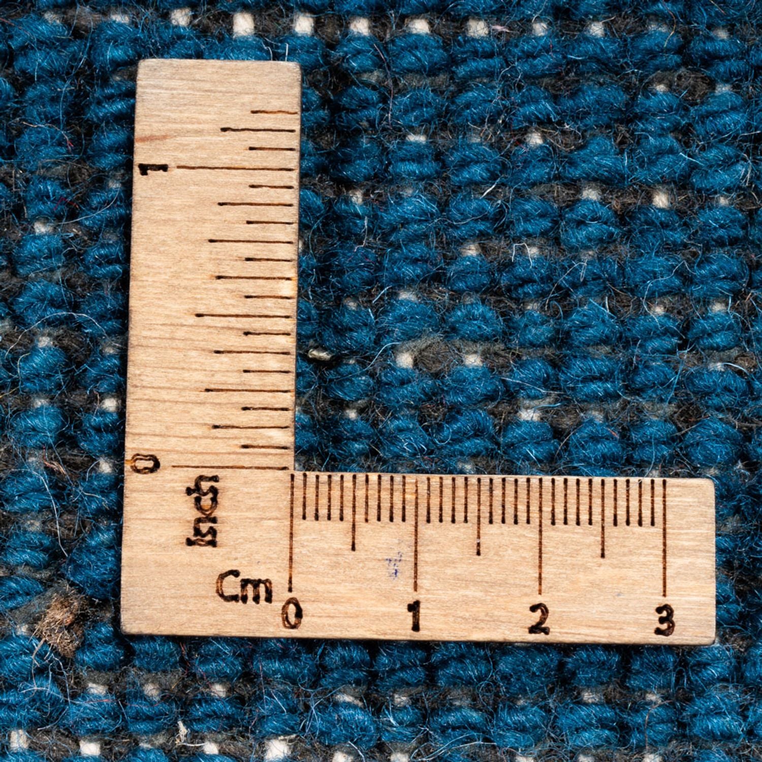 Tappeto Gabbeh - Indus quadrato  - 254 x 251 cm - blu