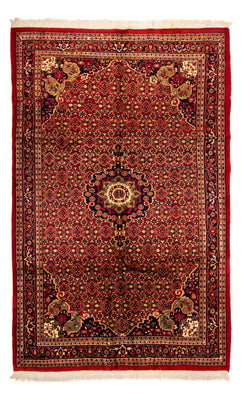 Tappeto orientale - Bidjar - Indo - Reale - 308 x 198 cm - rosso