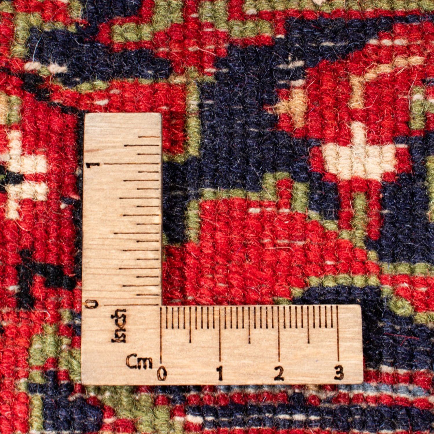Tappeto orientale - Bidjar - Indo - Reale - 308 x 198 cm - rosso