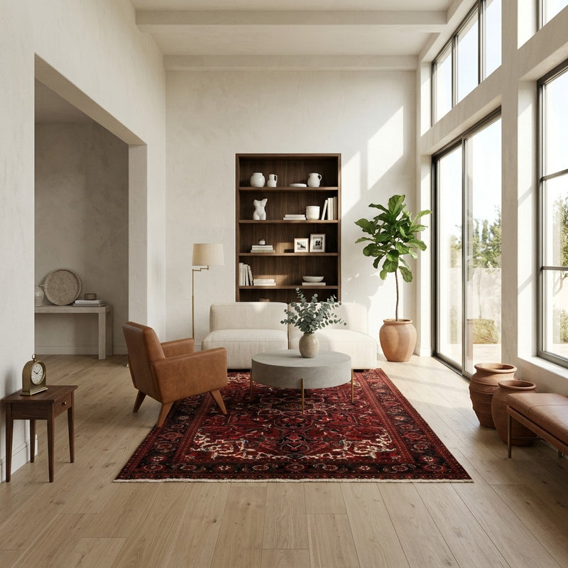 Heriz Tappeto 300x203cm - Tappeto persiano