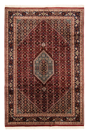 Tappeto orientale - Bidjar - Indo - Reale - 298 x 198 cm - rosso