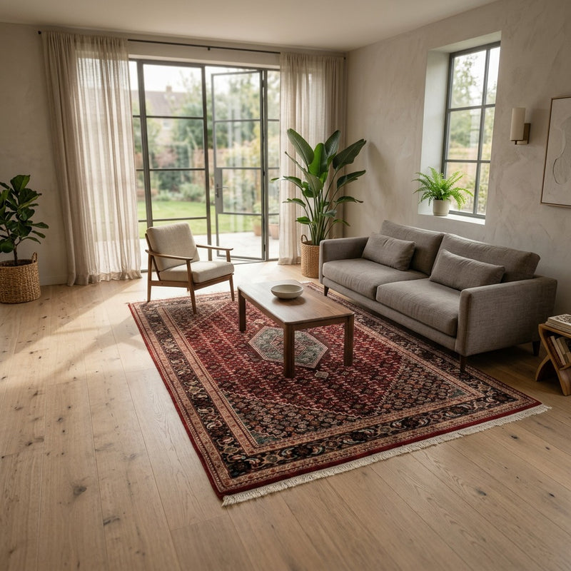 Bidjar Indo Tappeto 198x298cm - Tappeto orientale