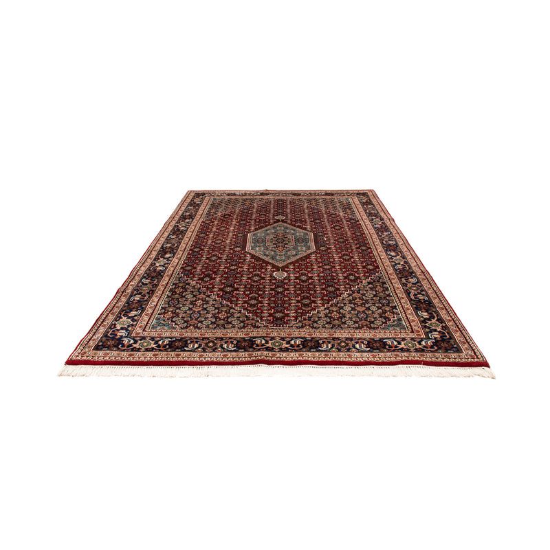 Tappeto orientale - Bidjar - Indo - Reale - 298 x 198 cm - rosso