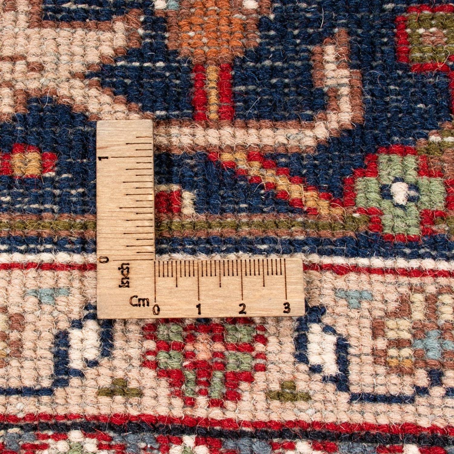 Tappeto orientale - Bidjar - Indo - Reale - 298 x 198 cm - rosso