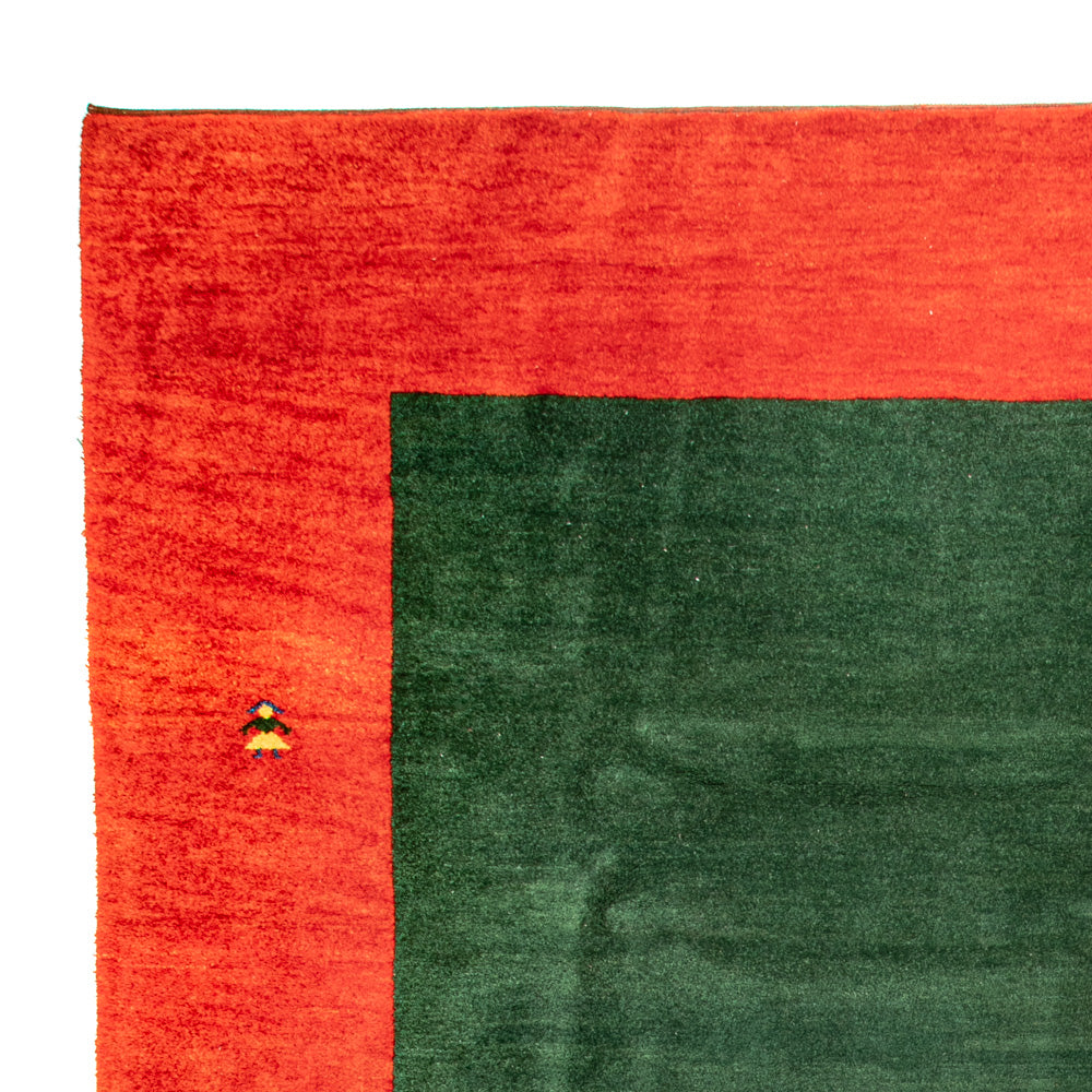 Tappeto Gabbeh - Indus - Reale - 402 x 316 cm - verde