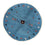 Tappeto Gabbeh - Indus rotondo  - 195 x 195 cm - blu