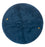 Tappeto Gabbeh - Indus rotondo  - 190 x 190 cm - blu