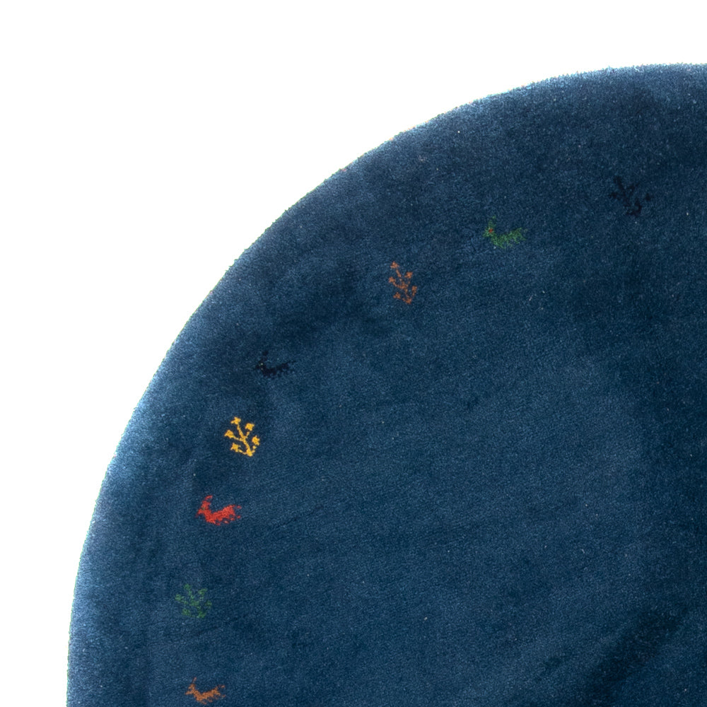 Gabbeh Indo Tappeto 196x196cm - Tappeto di lana