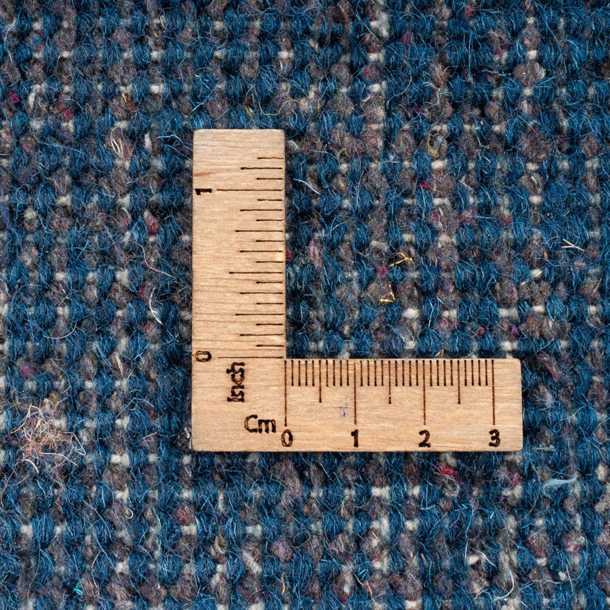 Tappeto Gabbeh - Indus rotondo  - 196 x 196 cm - blu