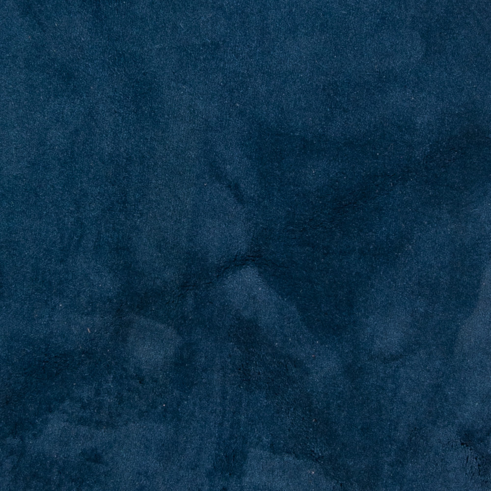 Tappeto Gabbeh - Indus rotondo  - 189 x 189 cm - blu