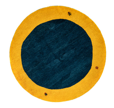 Gabbeh Indo Tappeto 193x193cm - Tappeto di lana