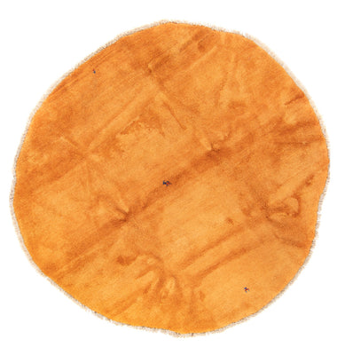 Tappeto a pelo alto rotondo  - 200 x 200 cm - oro