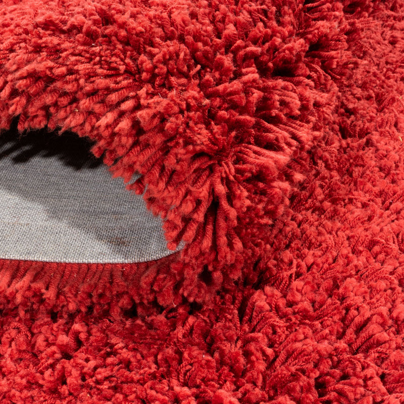 Tappeto a pelo alto - 200 x 140 cm - rosso