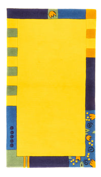 Tappeto moderno - 160 x 90 cm - giallo