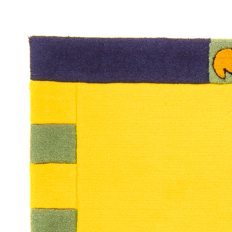 Tappeto moderno - 160 x 90 cm - giallo