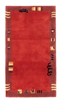 Tappeto moderno - 140 x 70 cm - rosso