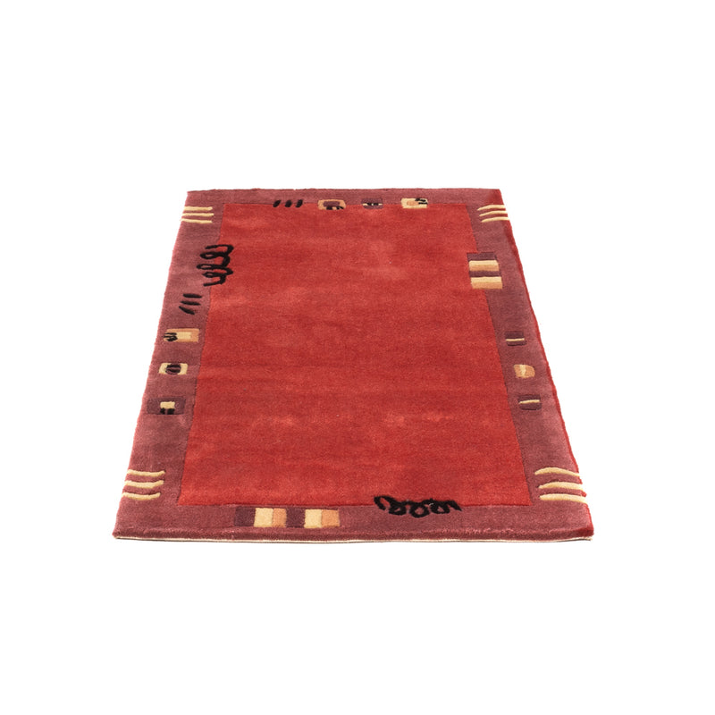 Tappeto moderno - 140 x 70 cm - rosso